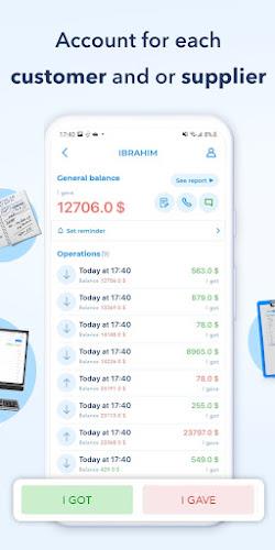 Konnash :  Bookkeeping App Screenshot 1