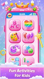 Princess Baby Phone Kids Game স্ক্রিনশট 0