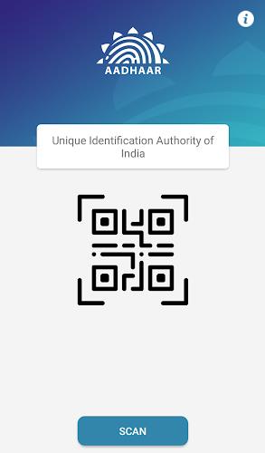 Aadhaar QR Scanner Captura de pantalla 1