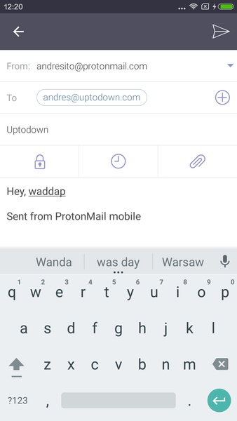 Proton Mail: Encrypted Email應用截圖第1張