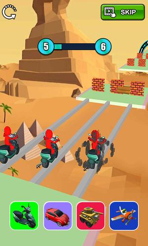 Epic Car Transform Race 스크린샷 3