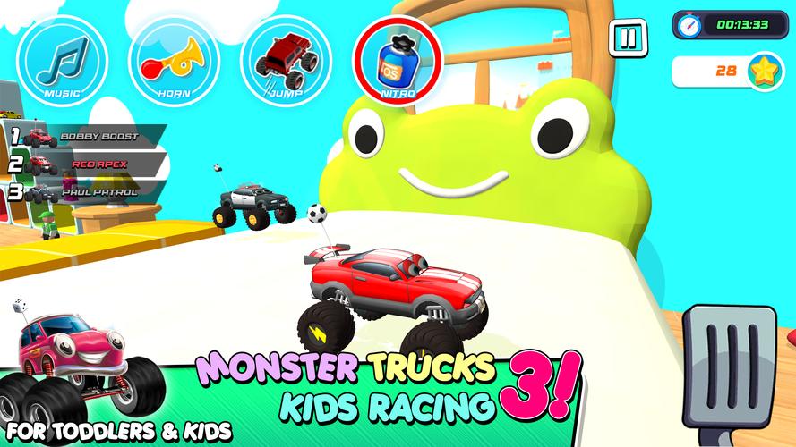 Schermata Monster Trucks Game for Kids 3 0