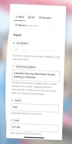Deforum Stable Diffusion AI Captura de tela 1