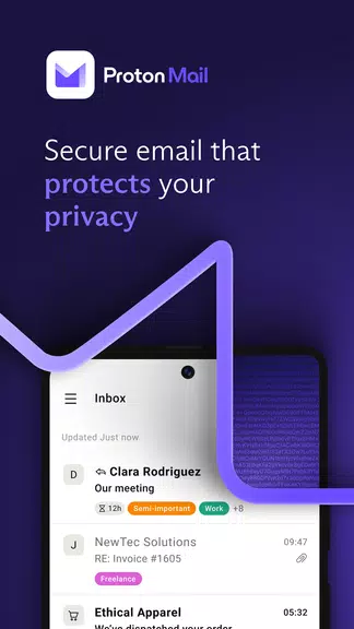 Proton Mail: Correo cifrado Captura de pantalla 0