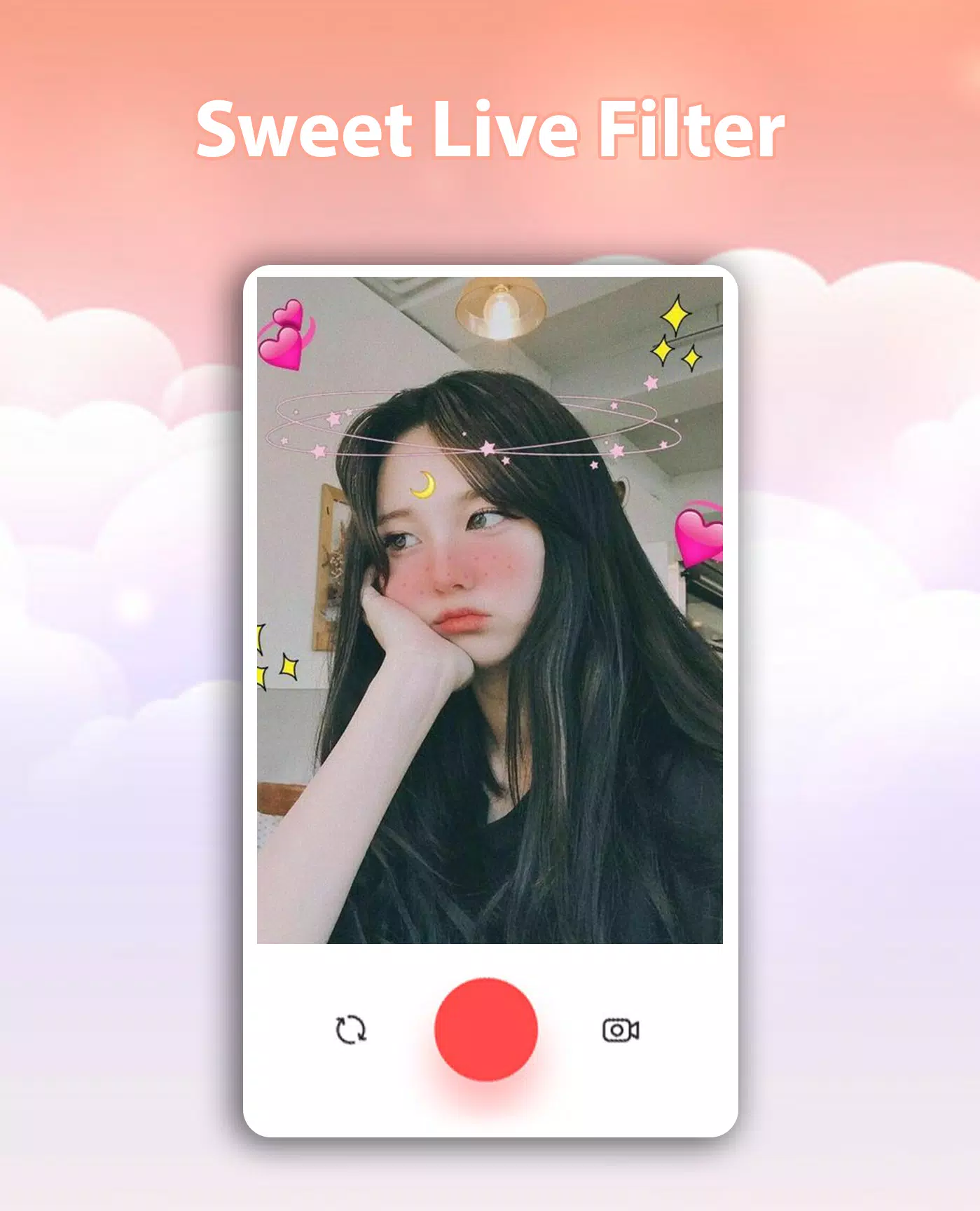 Sweet Live Filter Face Camera应用截图第1张