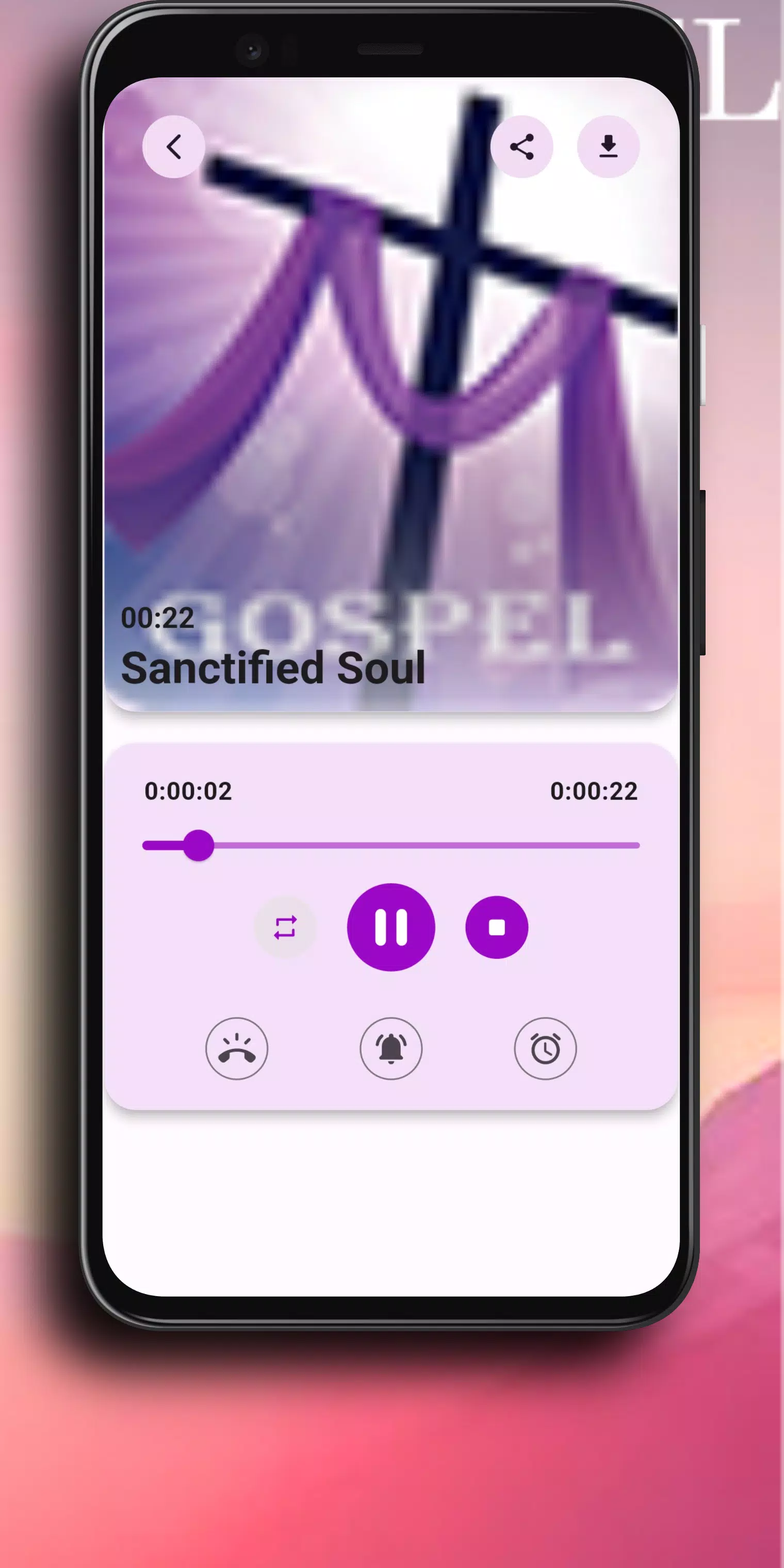 Gospel Ringtones Songs Ảnh chụp màn hình 3