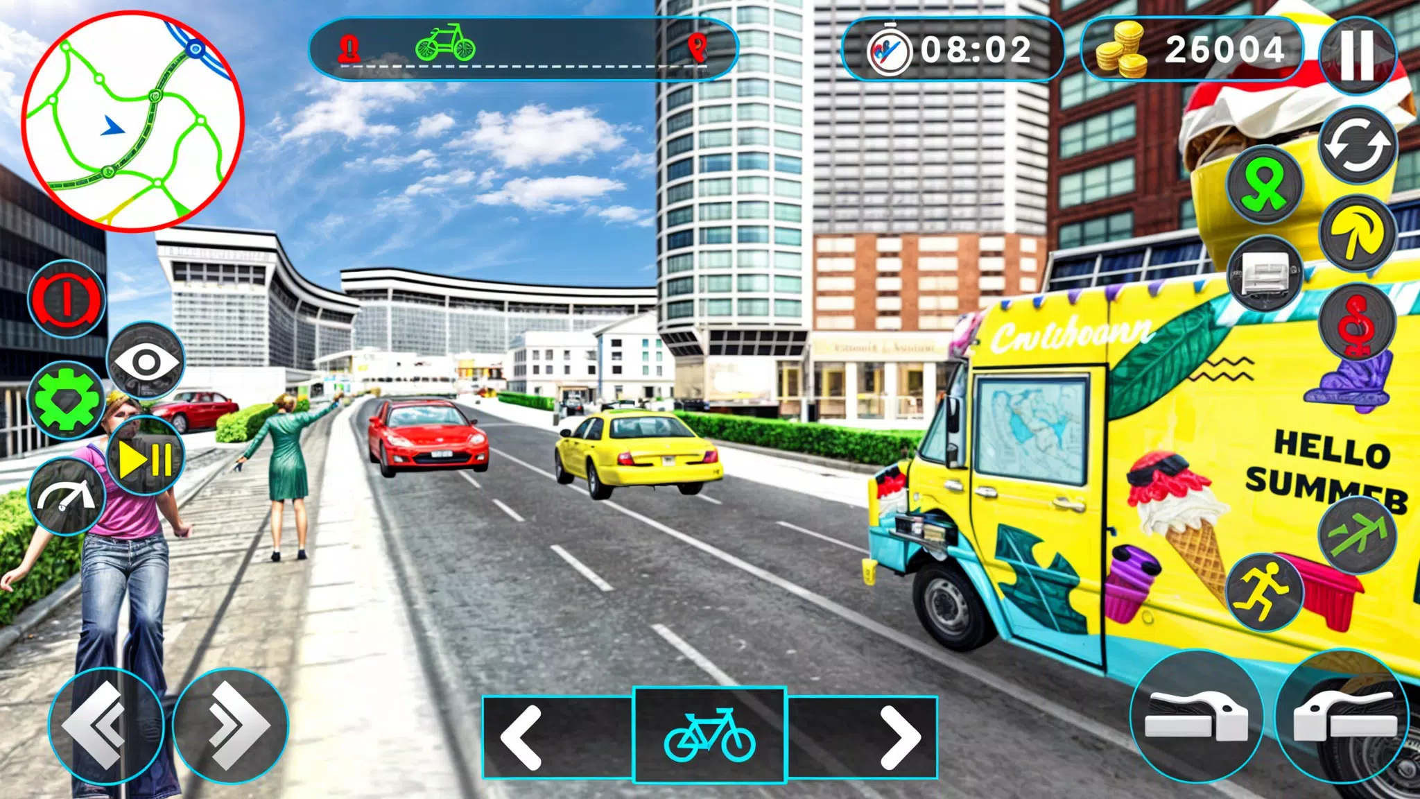 City Ice Cream Man Simulator Ekran Görüntüsü 1
