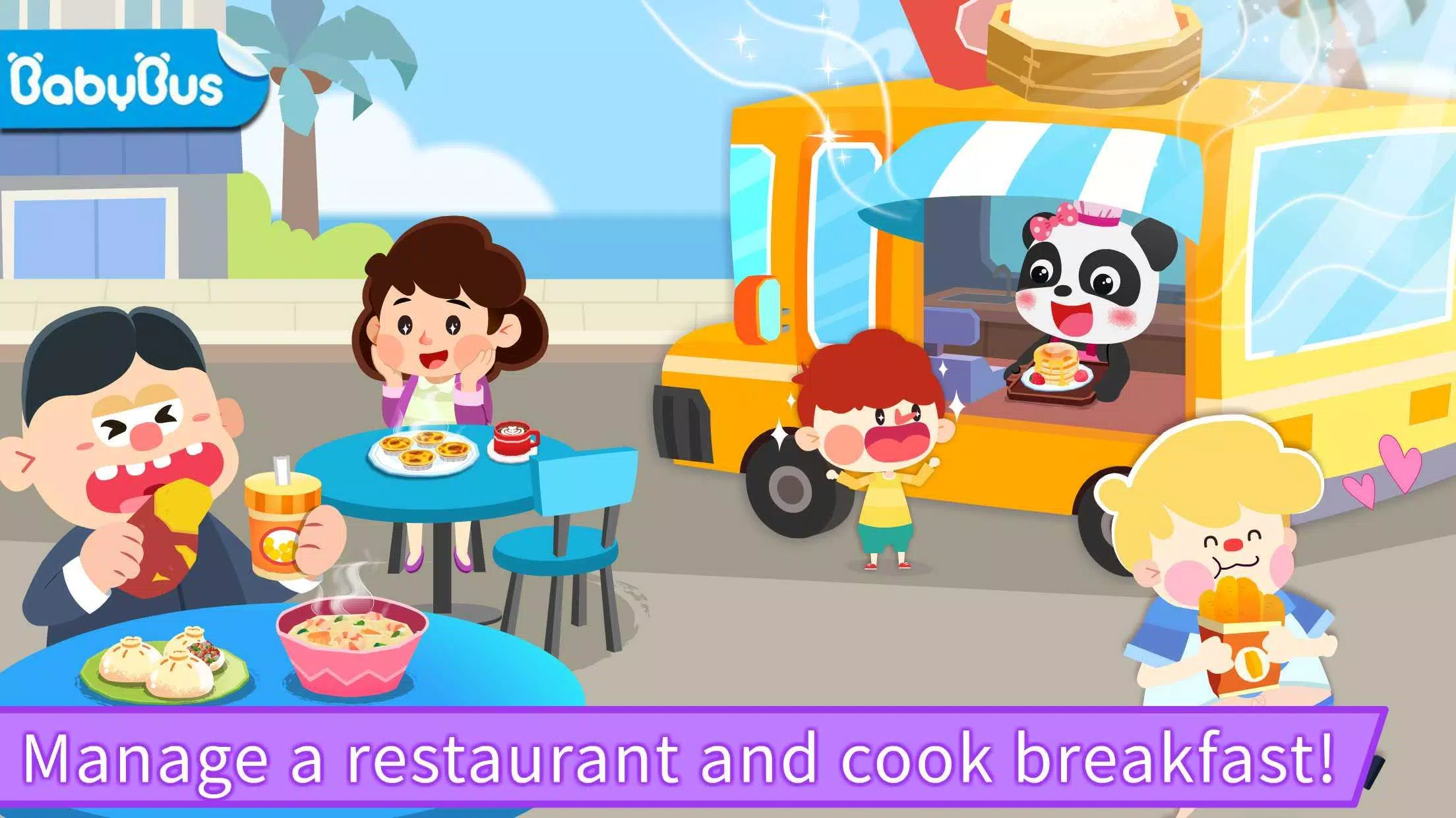 Baby Panda's Breakfast Cooking Ảnh chụp màn hình 0