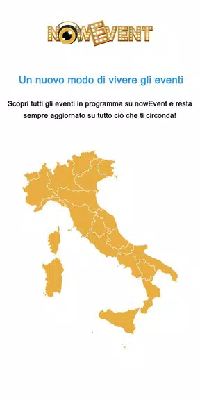 nowEvent - L'app a misura di evento Captura de pantalla 0
