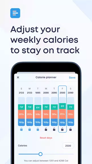 Carbon - Macro Coach & Tracker Captura de tela 3