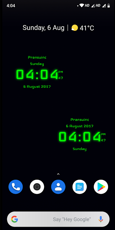 Digital Clock স্ক্রিনশট 0