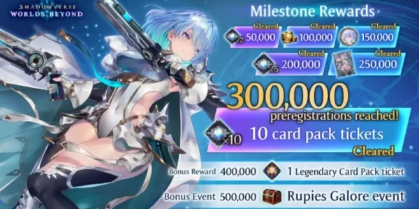 Shadowverse: Worlds Beyond Hits 300,000 pre-registrations เปิดเผยเหตุการณ์สำคัญใหม่