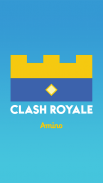 Batalha Real Amino para Clash Royale em Português Zrzut ekranu 0