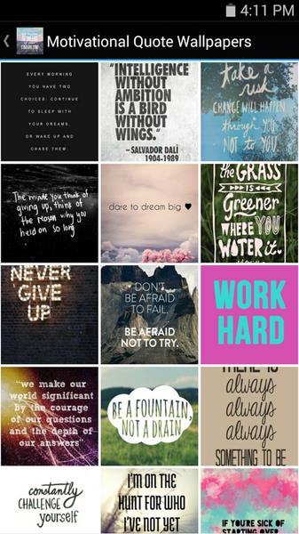 Motivational Quote Wallpapers 스크린샷 0