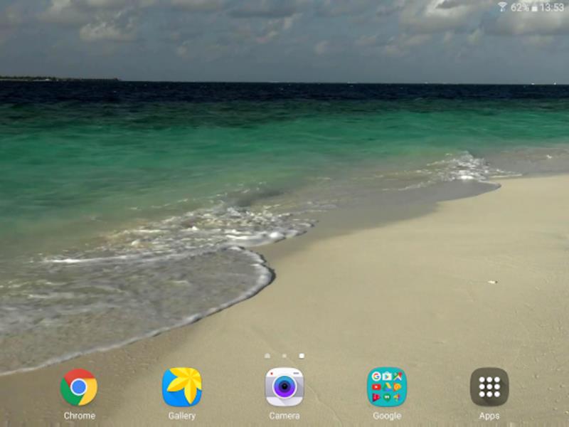 Tropical Beach Live Wallpaper Tangkapan skrin 0