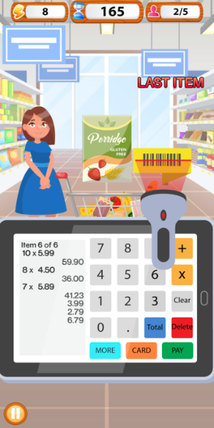 Supermarket Cashier Simulator Mod স্ক্রিনশট 0