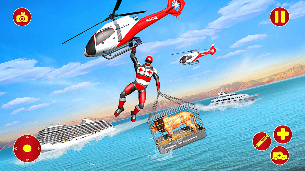 Doctor Robot Animals Rescue Tangkapan skrin 1