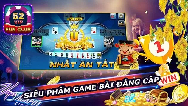 52Vip FunClub Online, Game danh bai doi thuong Captura de tela 0