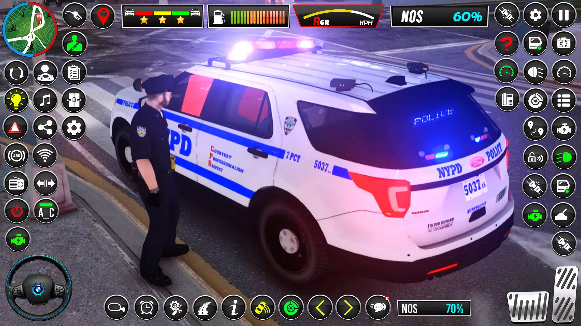 Schermata US Police Car Chase Car Game 1