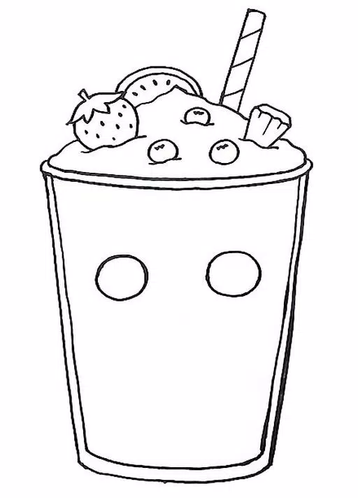 How To Draw Sweet Drink Tangkapan skrin 2