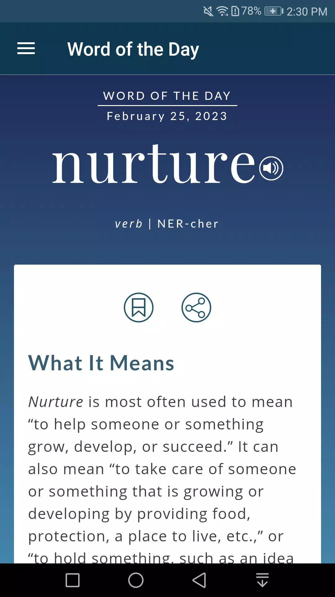 Dictionary - Merriam-Webster स्क्रीनशॉट 1