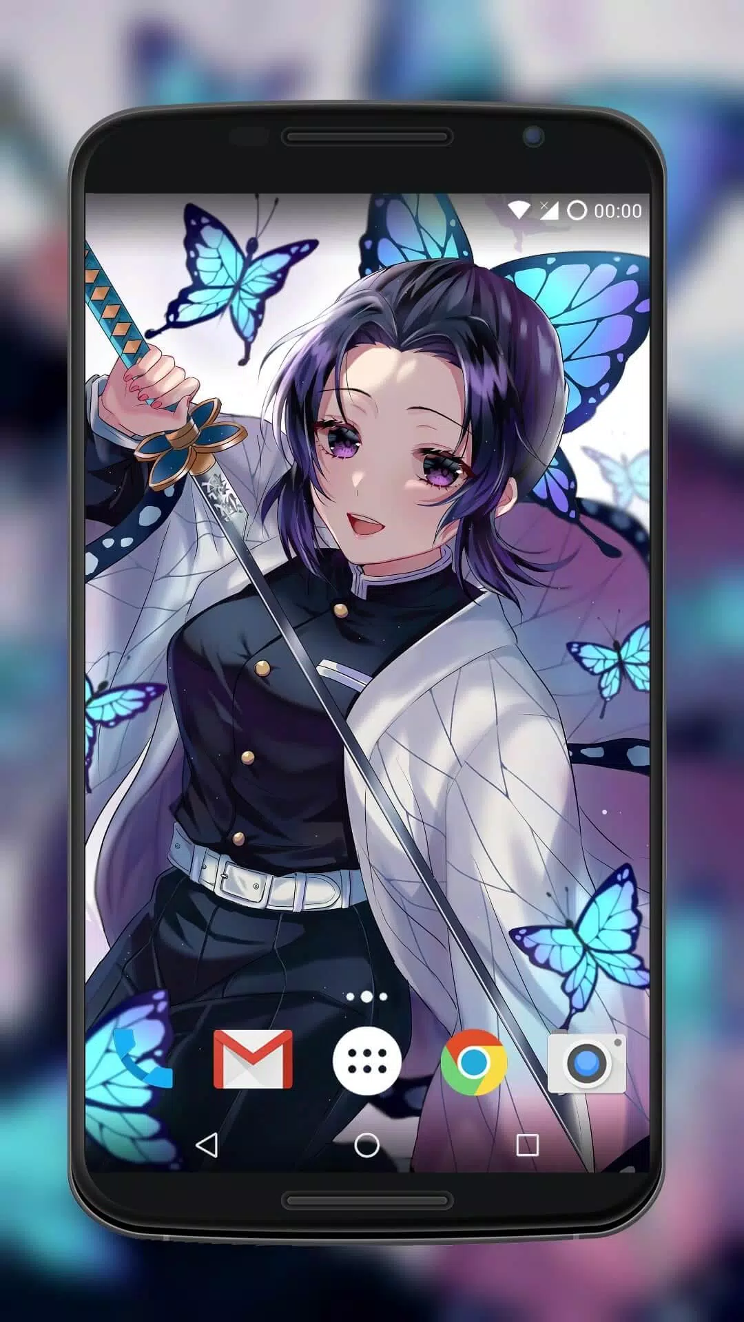 Anime Wallpaper Schermafbeelding 1