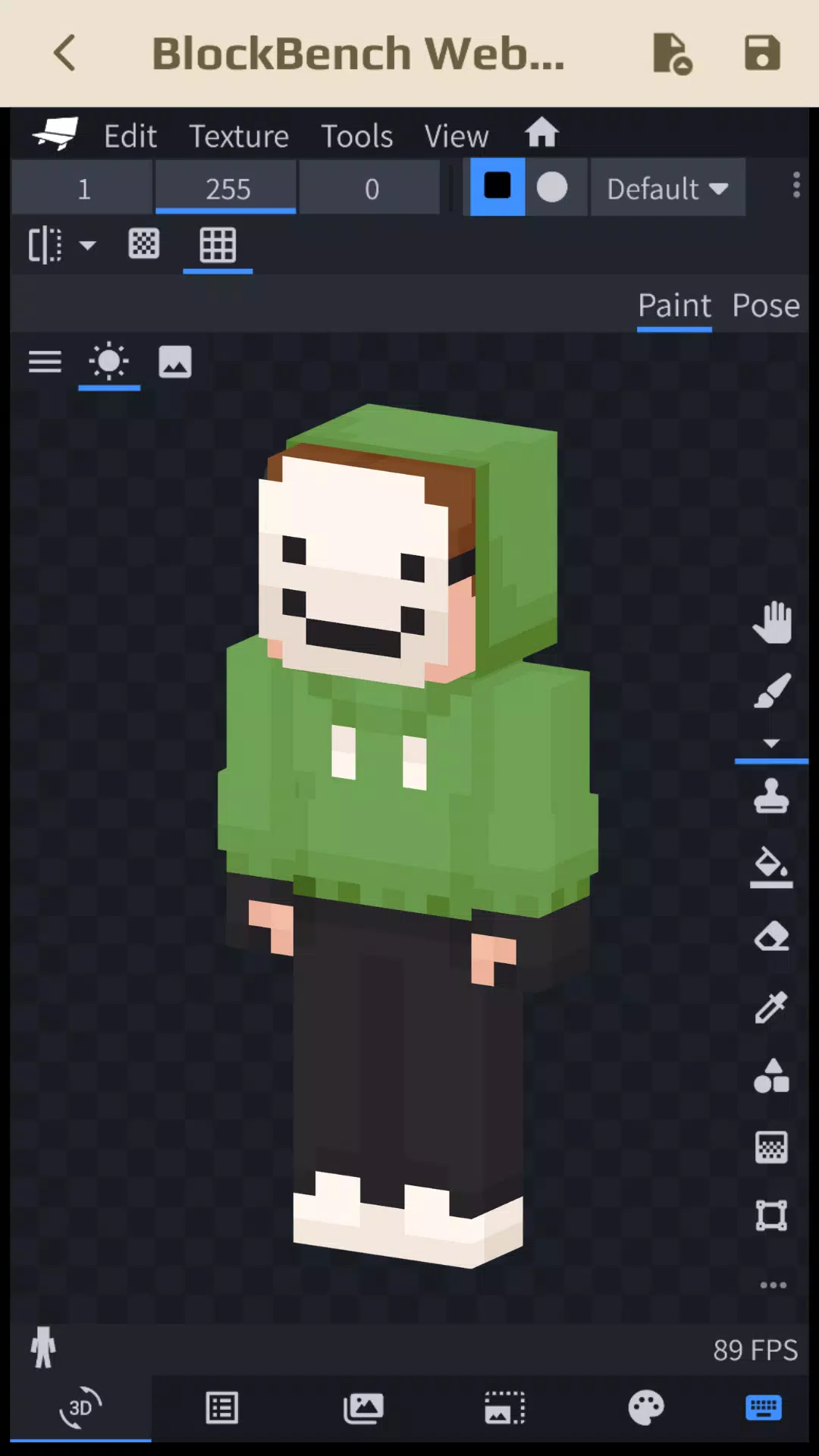 Schermata MC Skin Editor for Minecraft 1