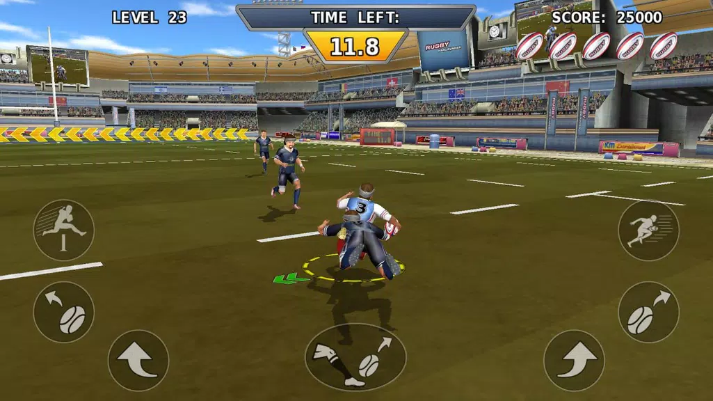 Rugby: Hard Runner 스크린샷 1