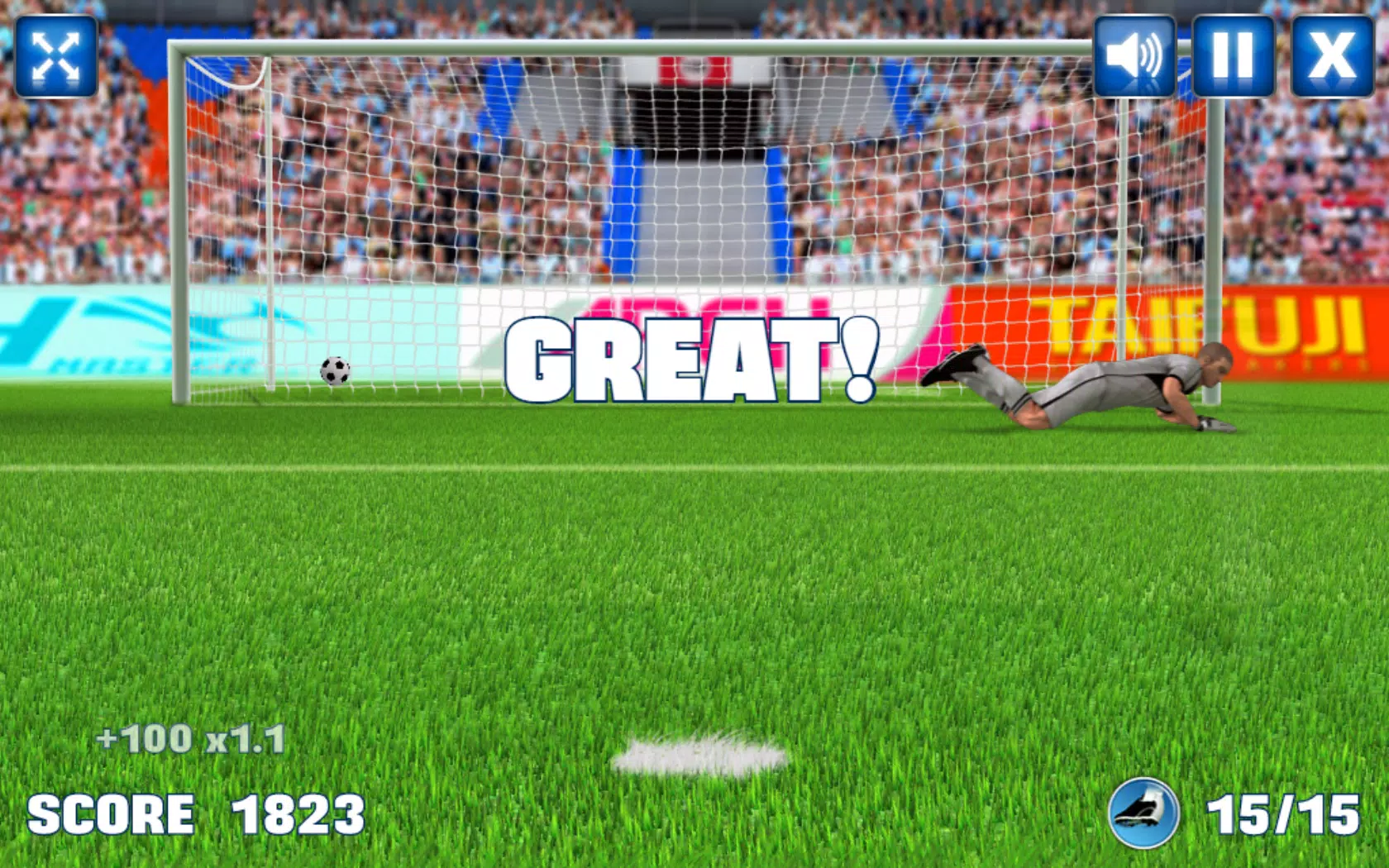 Penalty Kicker ภาพหน้าจอ 2