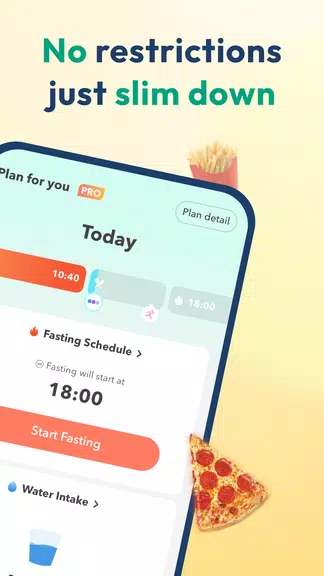 Litely: Fasting Plan & Tracker スクリーンショット 1