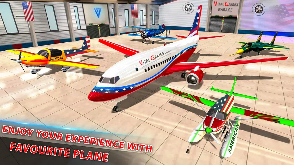 US Pilot Flight: Plane Games Tangkapan skrin 2