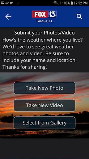 FOX 13 Tampa: SkyTower Weather 스크린샷 1