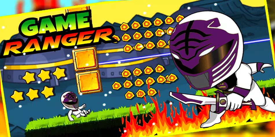 Superheroes Dino Rangers Dash Capture d'écran 1