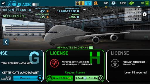 Airline Commander Flight Game Ảnh chụp màn hình 2