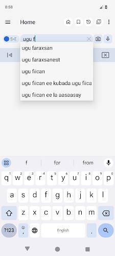 English Somali Dictionary Captura de tela 3