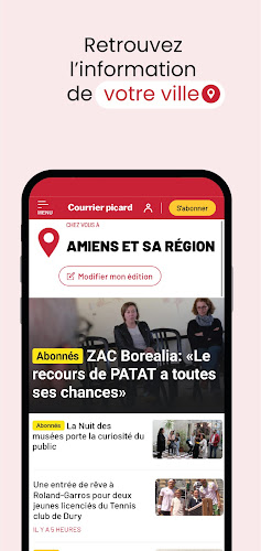 Schermata Courrier picard : Actu & vidéo 0