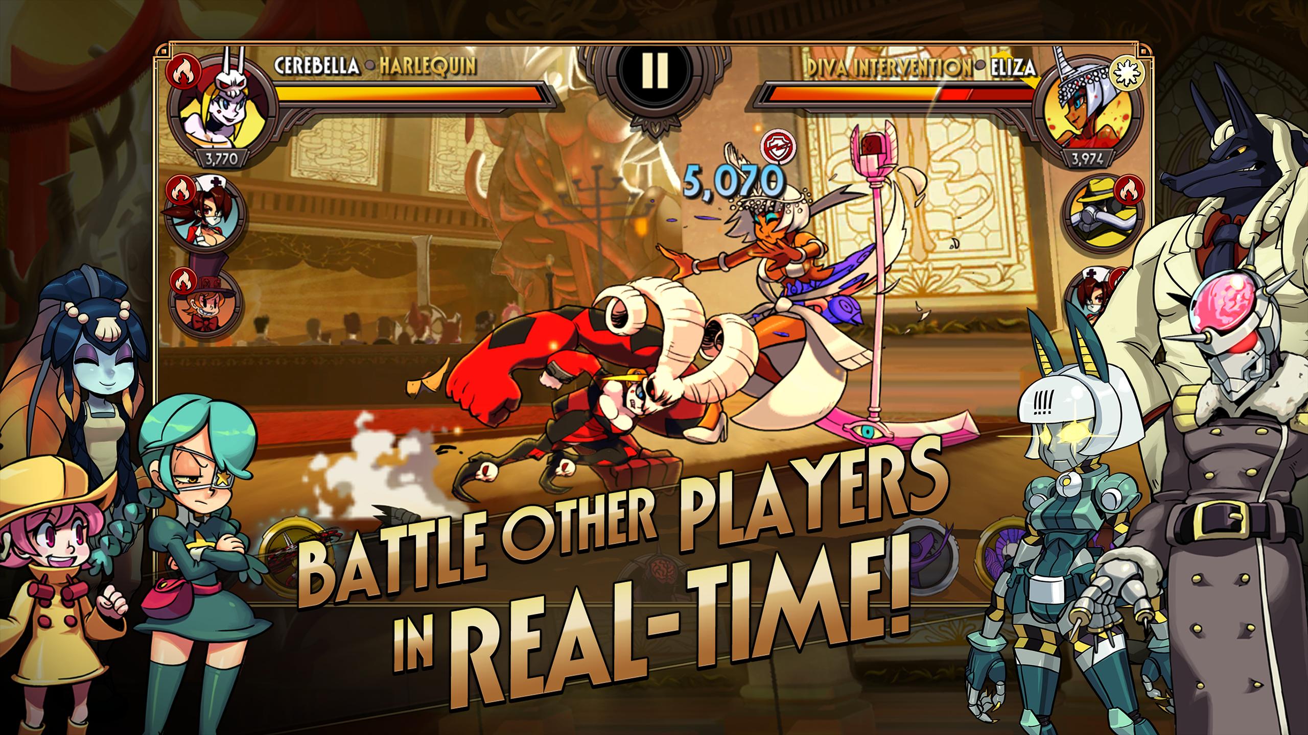 Skullgirls: RPG de Luta Captura de tela 1
