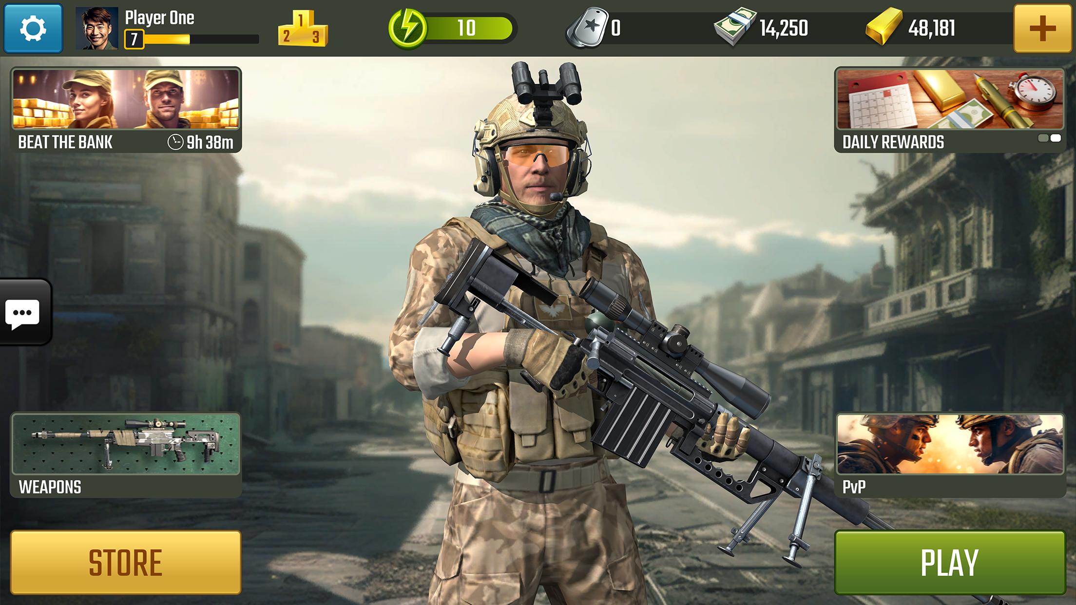 War Sniper Captura de pantalla 1