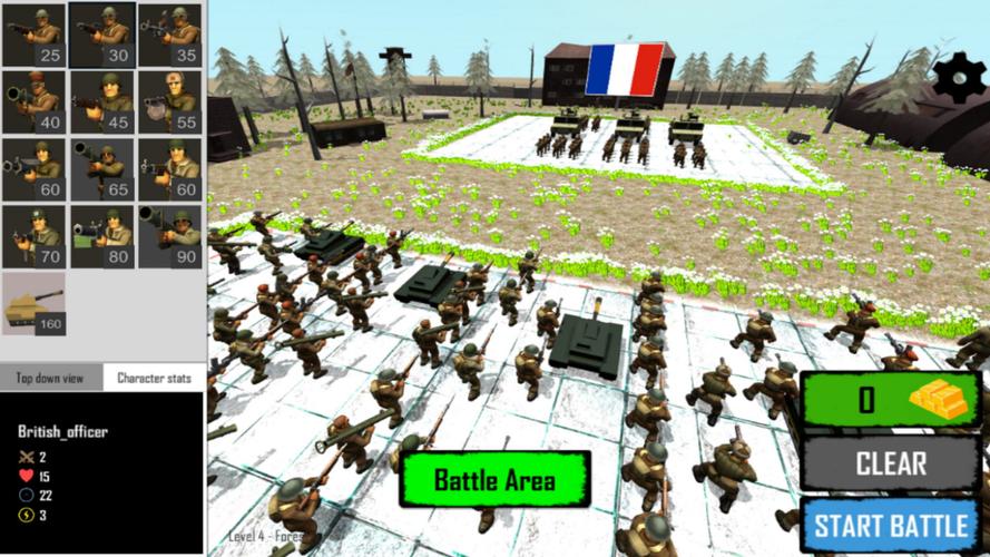 WORLD WAR 2 EPIC WAR SIMULATOR Ekran Görüntüsü 1