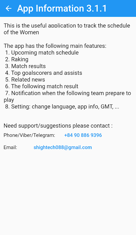 Female Cup Matches Captura de pantalla 3