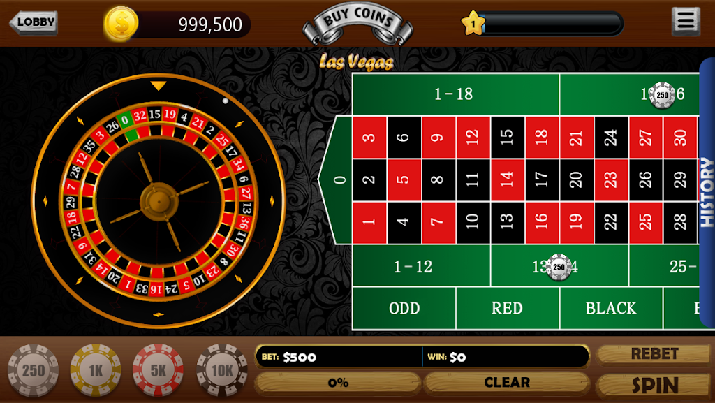 Roulette VIP Deluxe Bet Pro 스크린샷 2