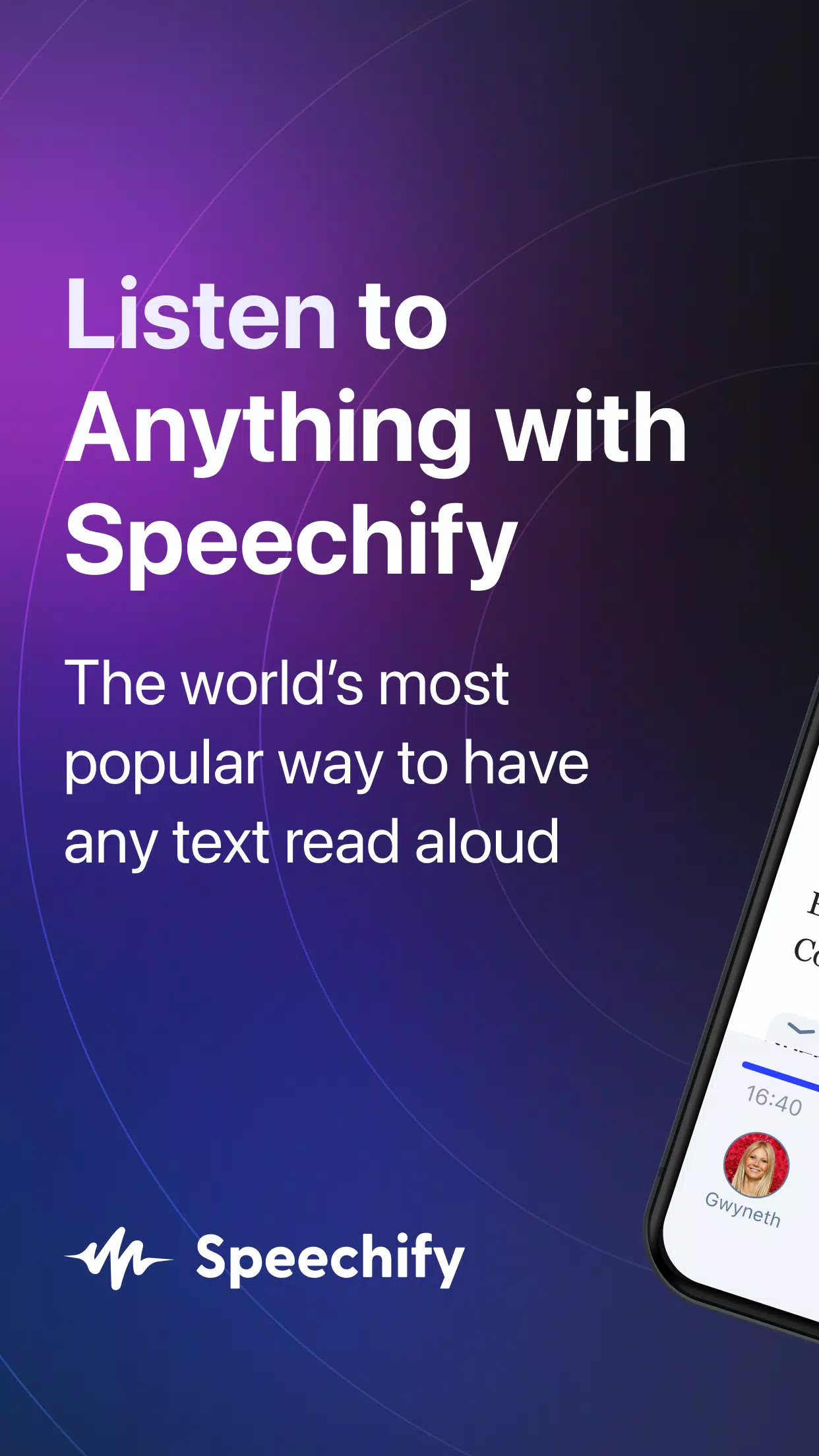 Speechify Text to Speech Voice Screenshot 0