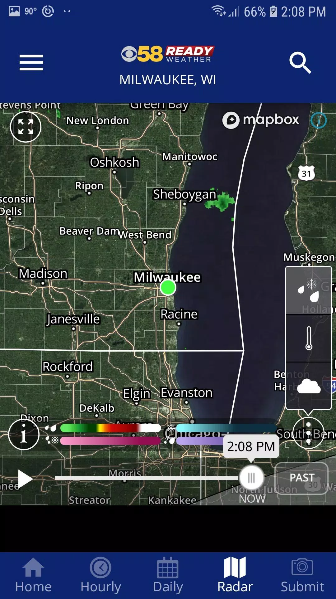 CBS 58 Ready Weather স্ক্রিনশট 3