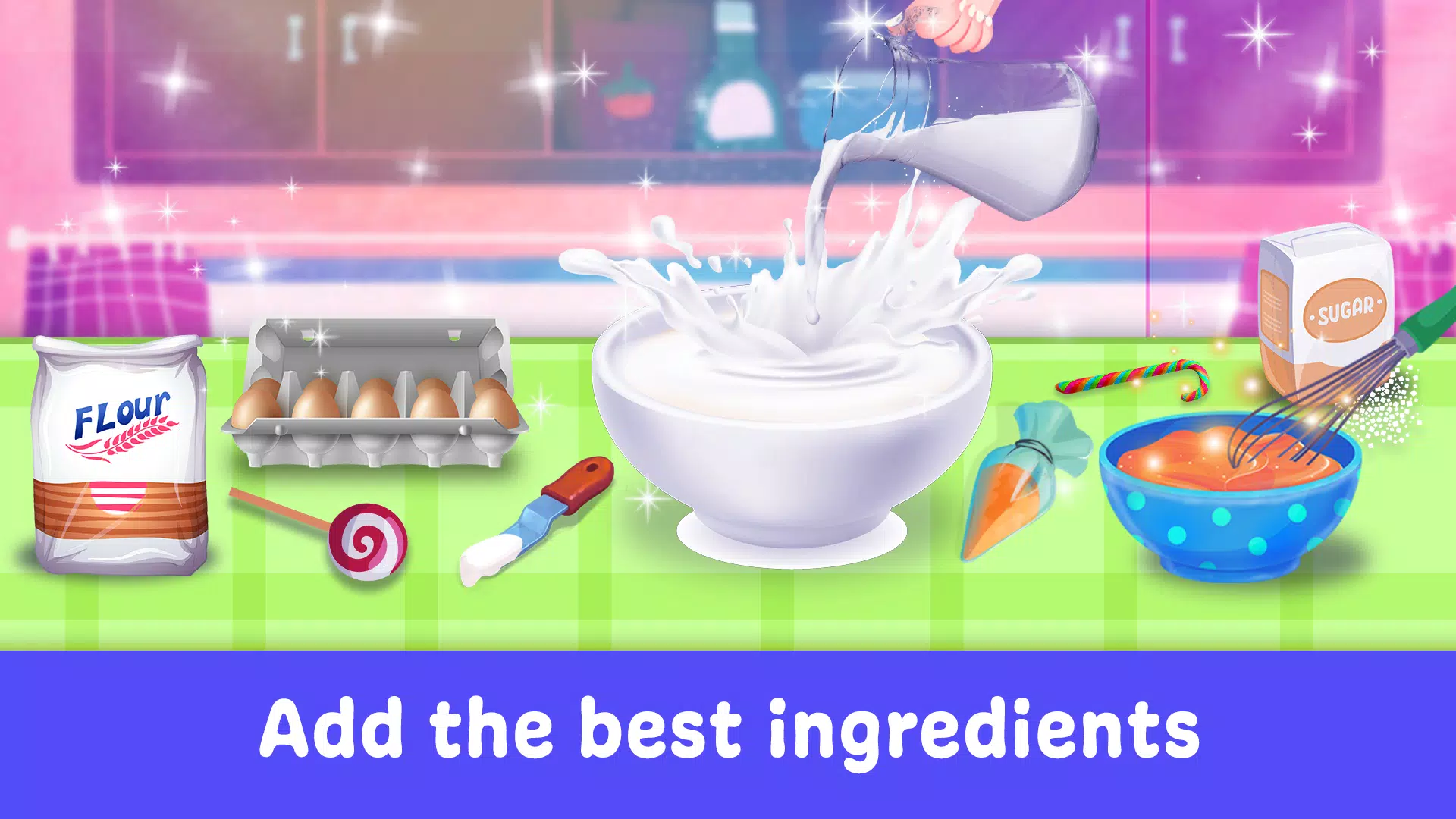 Cake Maker Games for Girls Скриншот 1