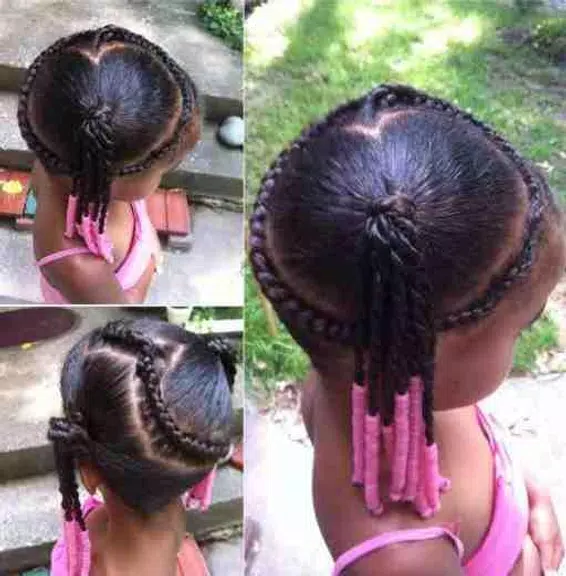 Braid Hairstyle Woman & Child 스크린샷 0