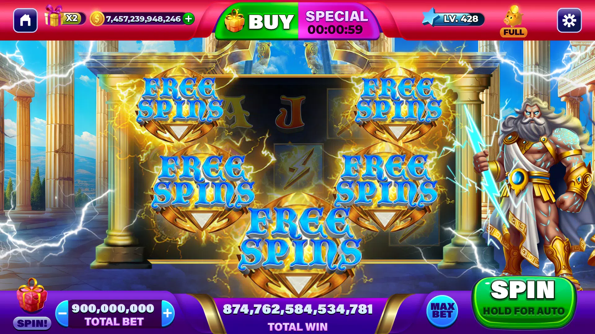 Clover Slots Epic Casino Games ဖန်သားပြင်ဓာတ်ပုံ 1