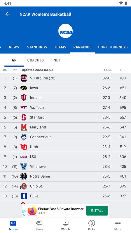 CBS Sports App: Scores & News Capture d'écran 2