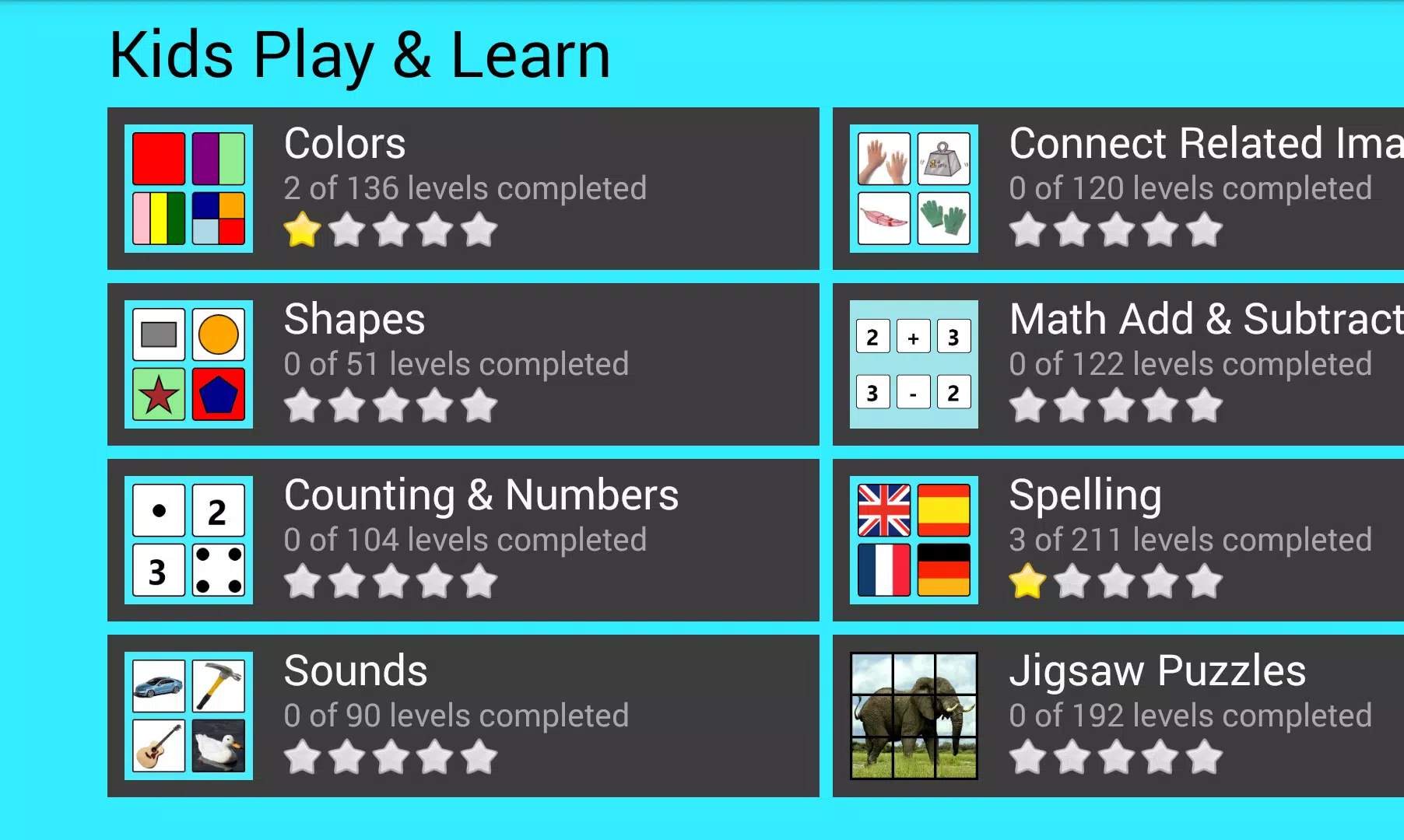 Kids Play & Learn 스크린샷 0