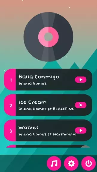 Selena Gomez Piano Tiles Game ဖန်သားပြင်ဓာတ်ပုံ 0