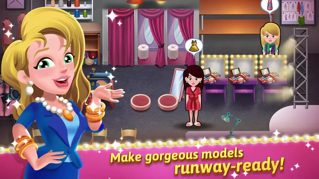 Model Salon Dash: Fashion Game Zrzut ekranu 0